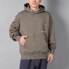 638X5 COTTON FLEECE_STONE ISLAND MARINA  / コットンフリース / パーカー (ウォルナットブラウン)