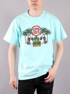 PINEAPPLE PANDA TEE / パイナップル パンダ ティー (アイスブルー)