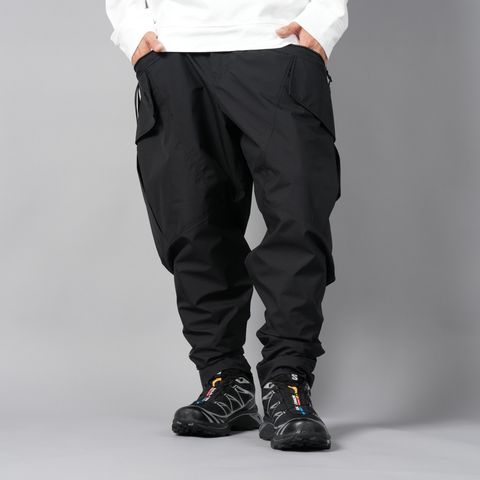【ラスト1点】【限定】WINDSTOPPER BY GORE-TEX LABS 3L COAST GUARD TROUSERS / ゴアテックス ラボ スリーレイヤー / ナイロンパンツ [防水・防風] (ブラック)