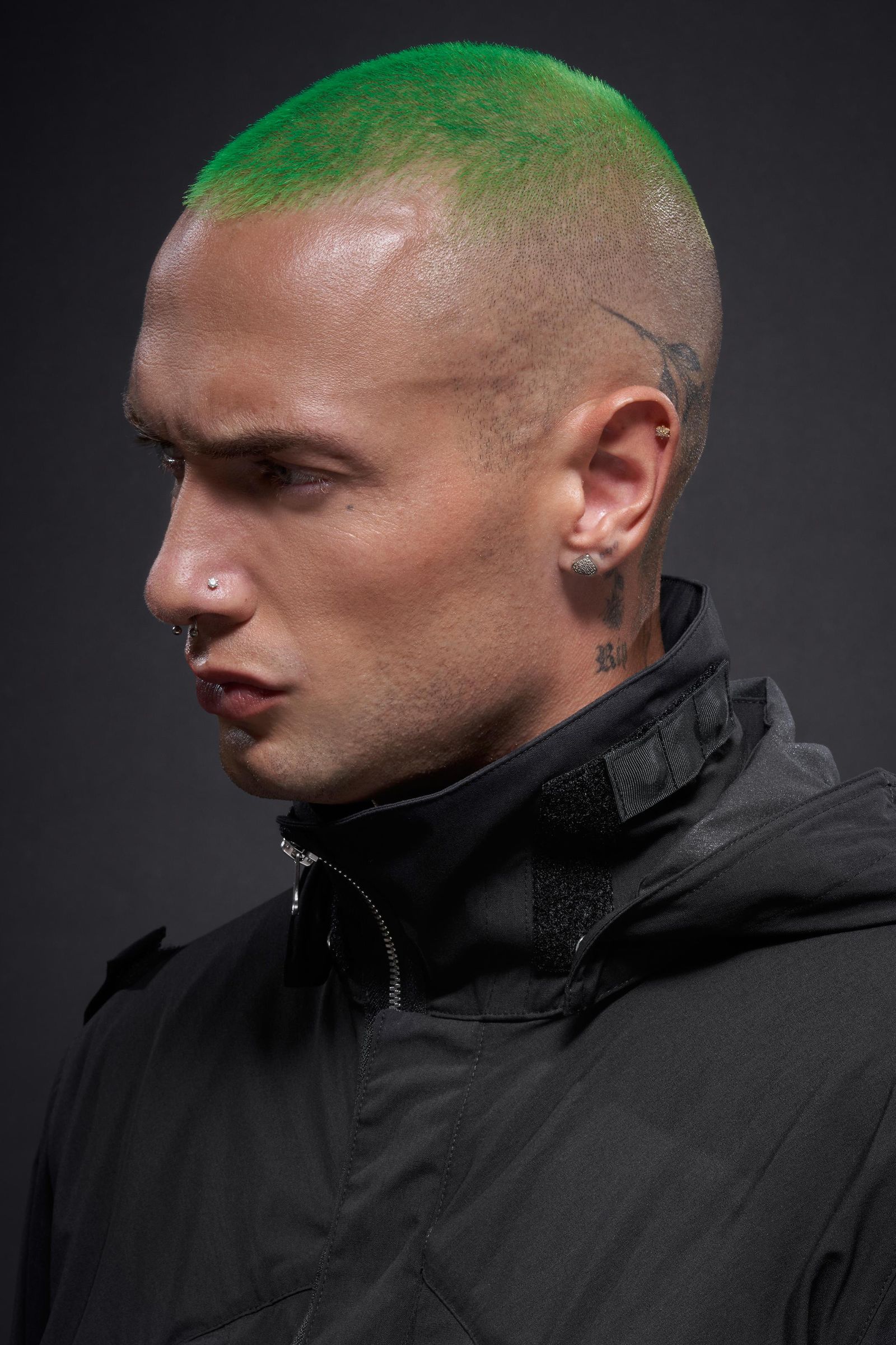 【ラスト1点】J1WB-E / Encapsulated Nylon Interops Jacket Gen. 1 / エンキャプスレイテッド ナイロン インターロプス ジャケット  [ワイドフィット] (ブラック)