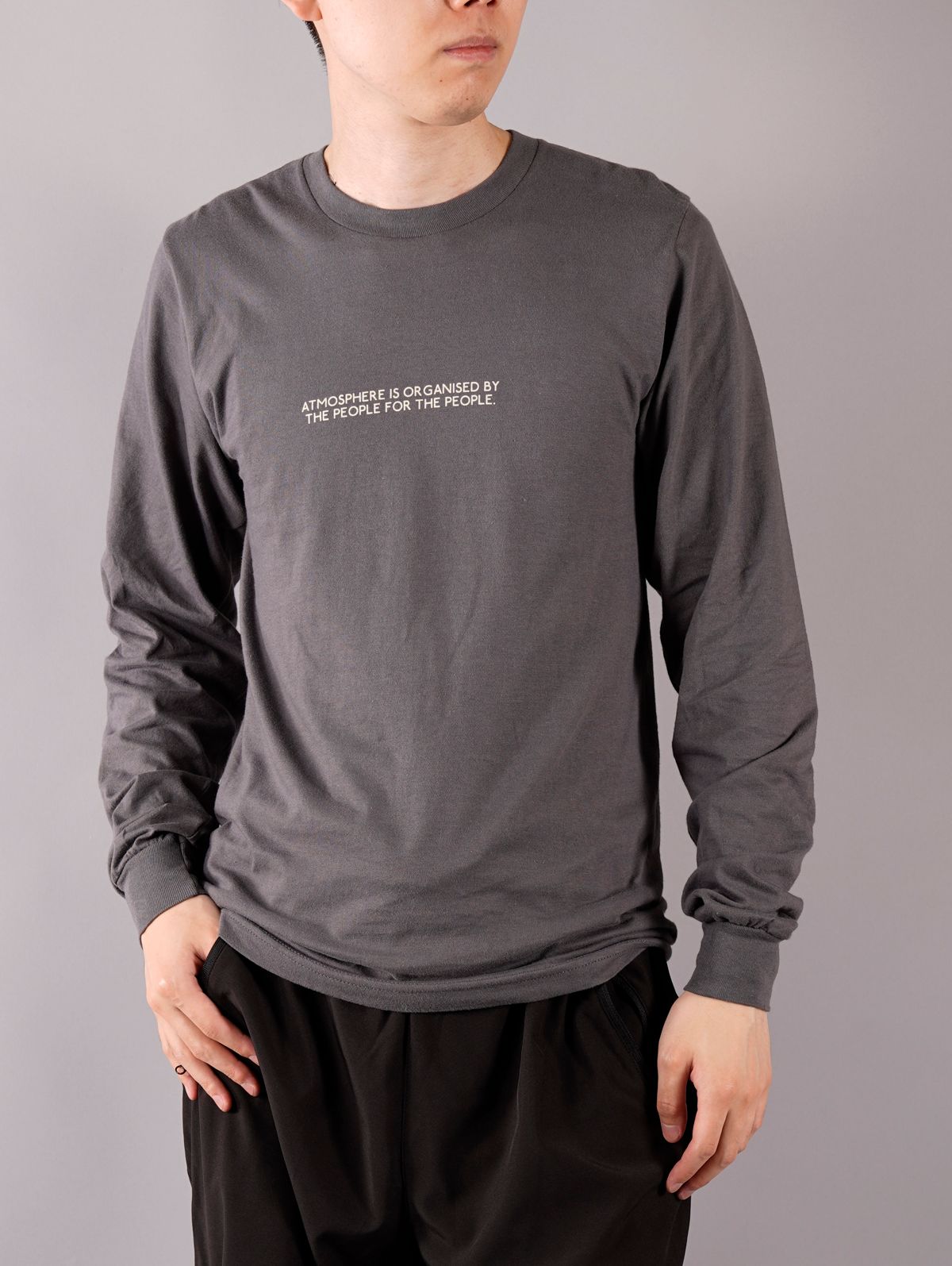 【ラスト1点】Ends Long Sleeve T-Shirt - ロングスリーブTシャツ (グレー)