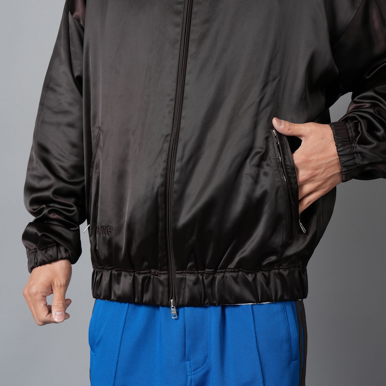 WB Y3 SATIN JKT / サテンジャケット (ブラウン)