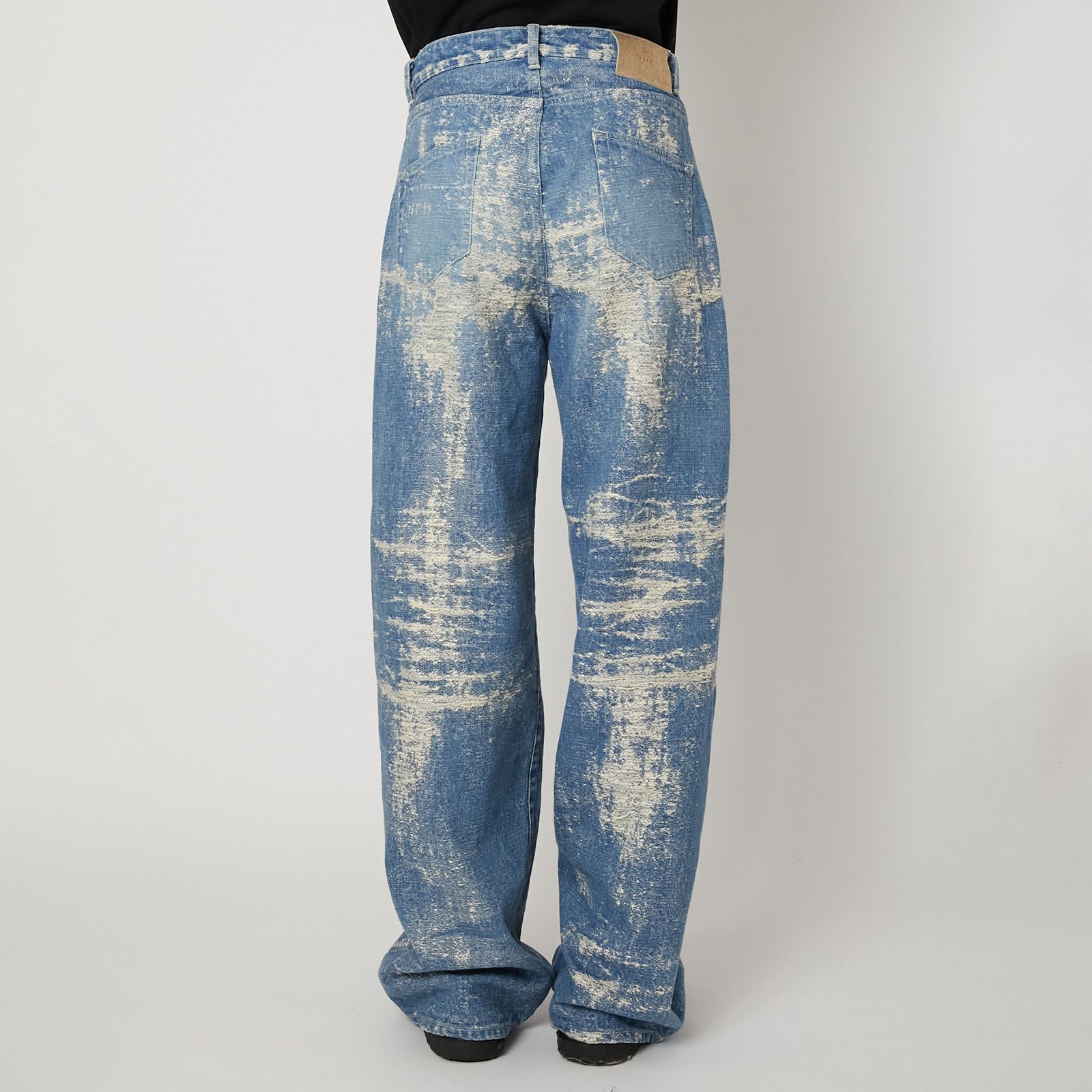 [予約商品] Wide Denim / ワイドデニム (インディゴブリーチ)