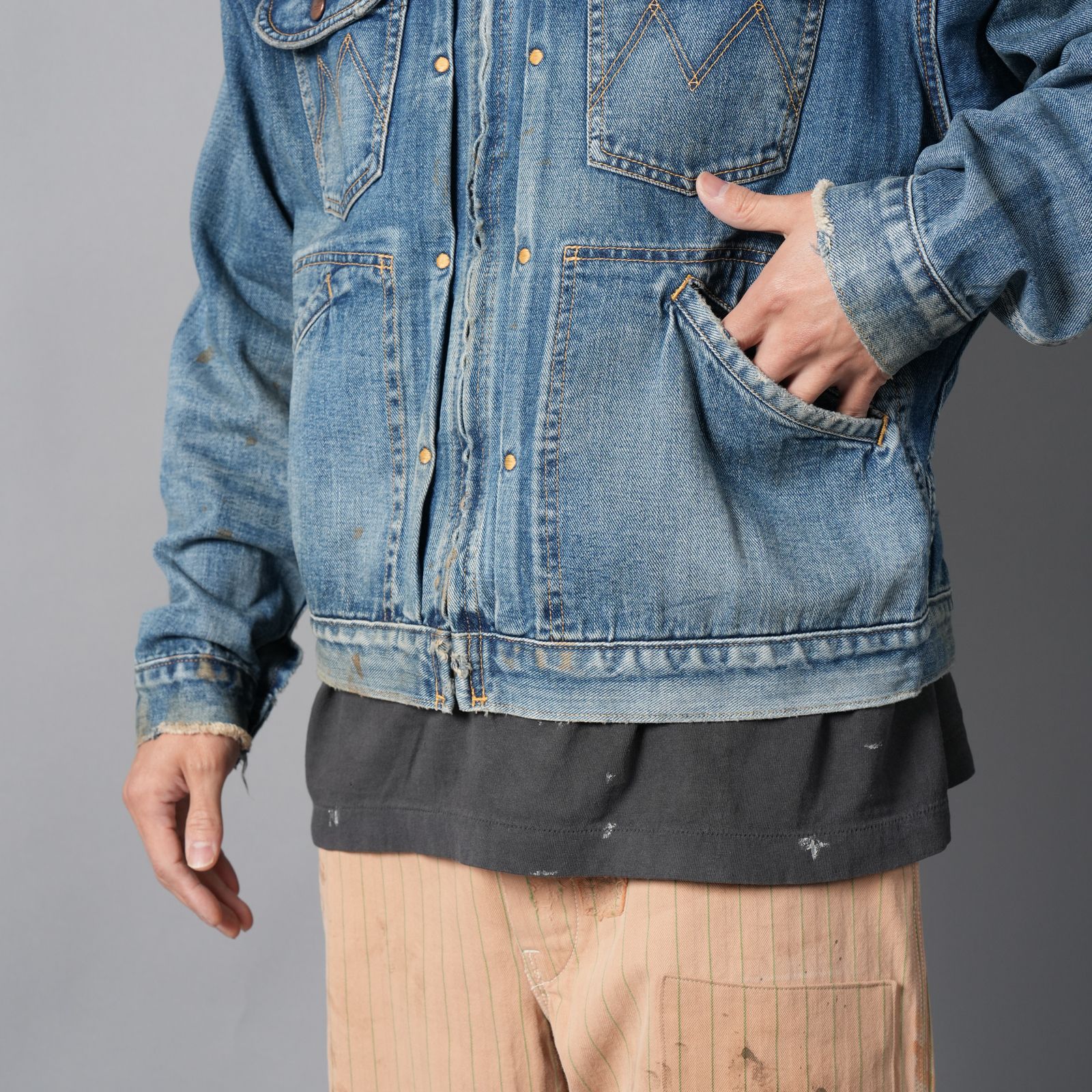 【残りわずか】SM-HR1-0000-080 / DENIM JACKET / M / BLUE / デニムジャケット (ブルー)