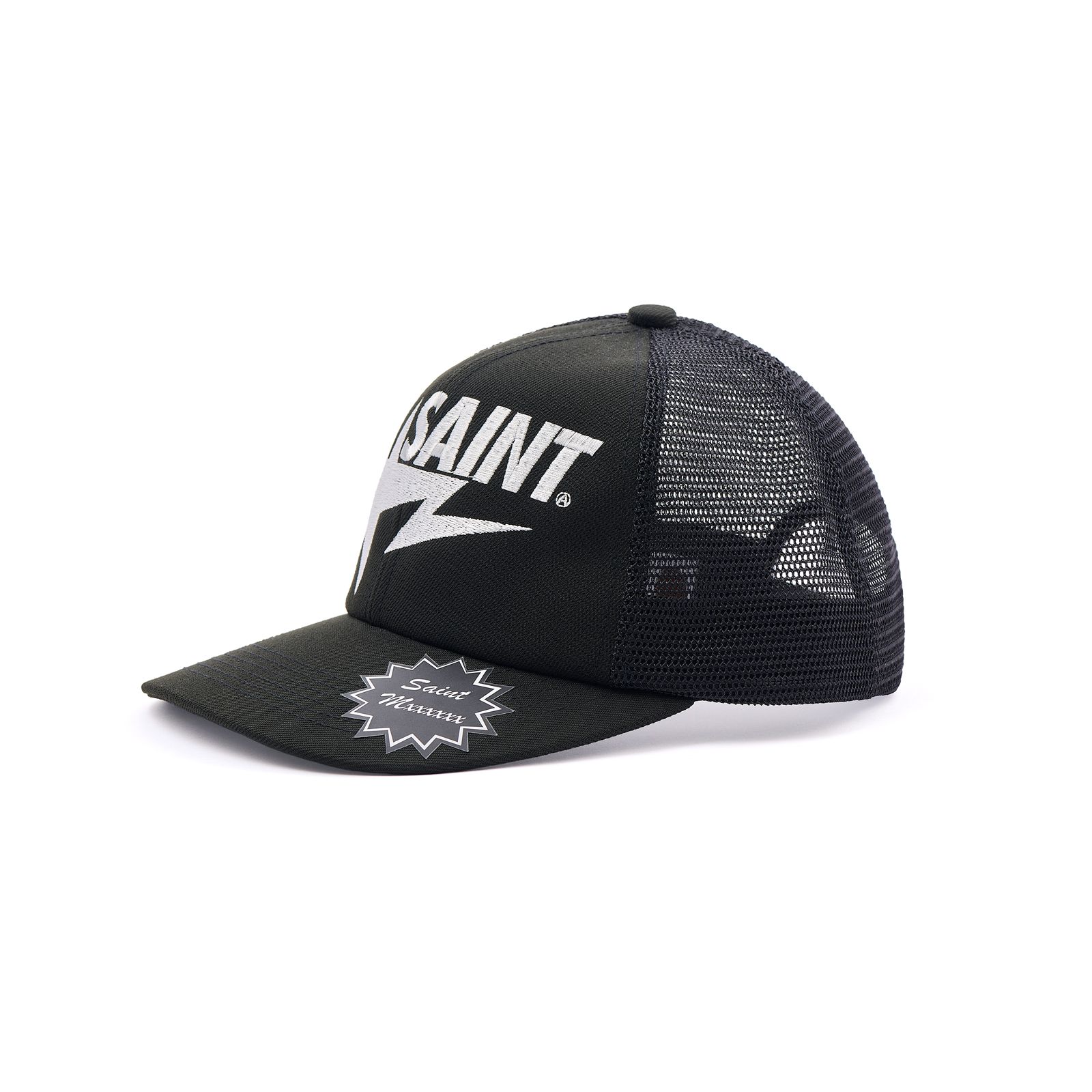 【コラボ】SM-MK8-0000-C59 / BAPE_MESH CAP / BLK / メッシュキャップ (ブラック)