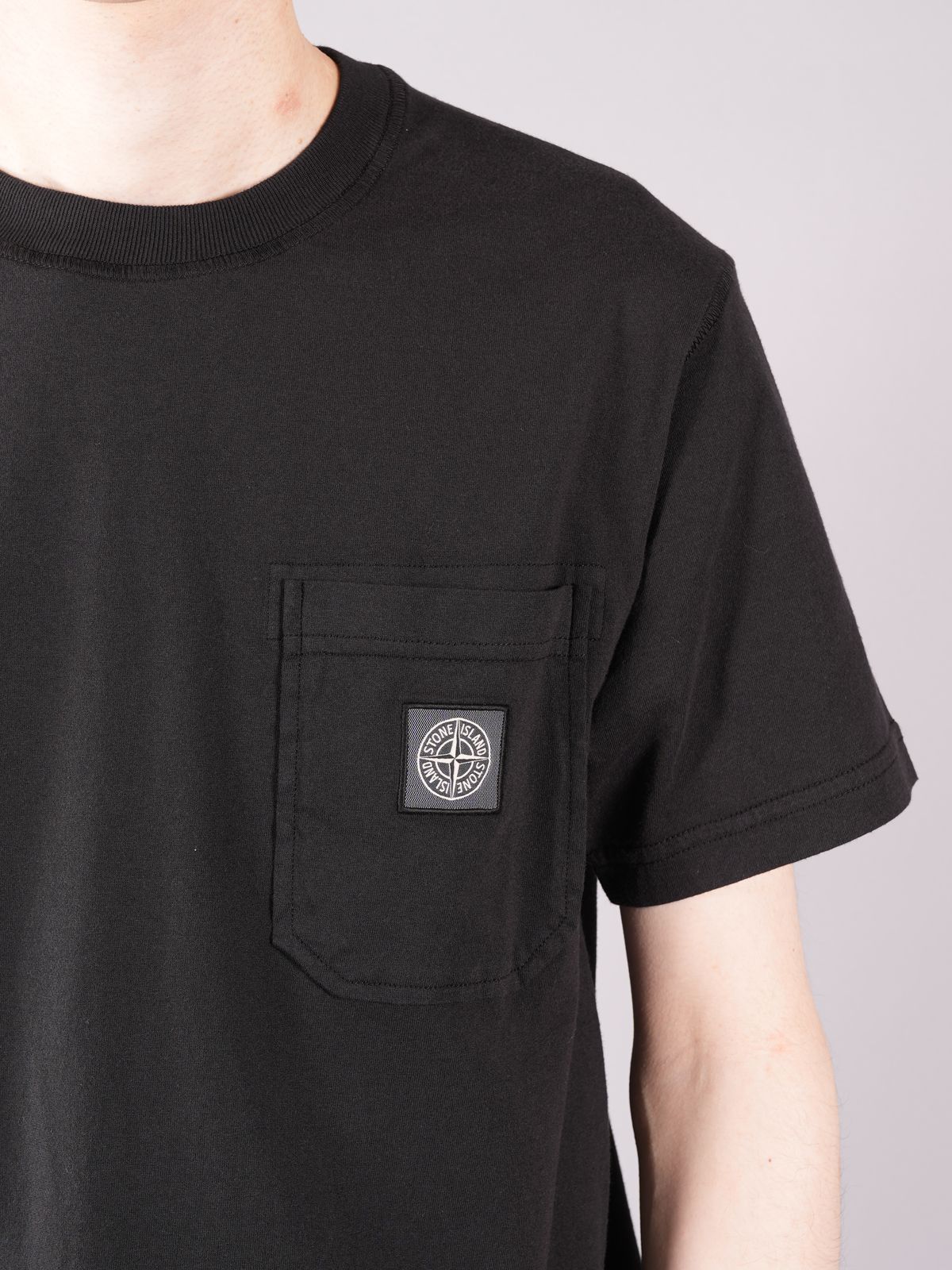 STONE ISLAND - 【ラスト1点】FISSATO' TREATMENT / ポケット Tシャツ ...