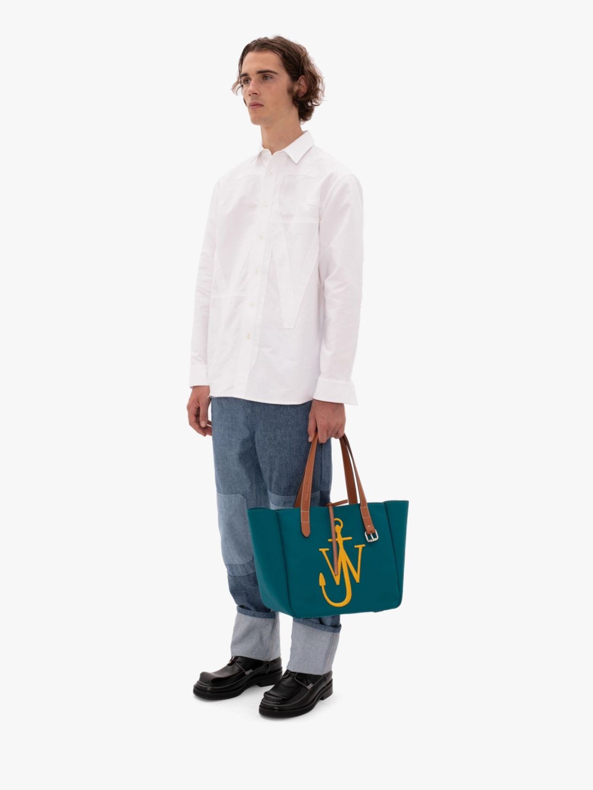 JW ANDERSON - BELT TOTE BAG / ベルト トート バック (ブルー