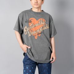 【ラスト1点】MADE TO SATISIFY TEE / メイドトゥーサティスファイ Tシャツ (ヴィンテージブラック)