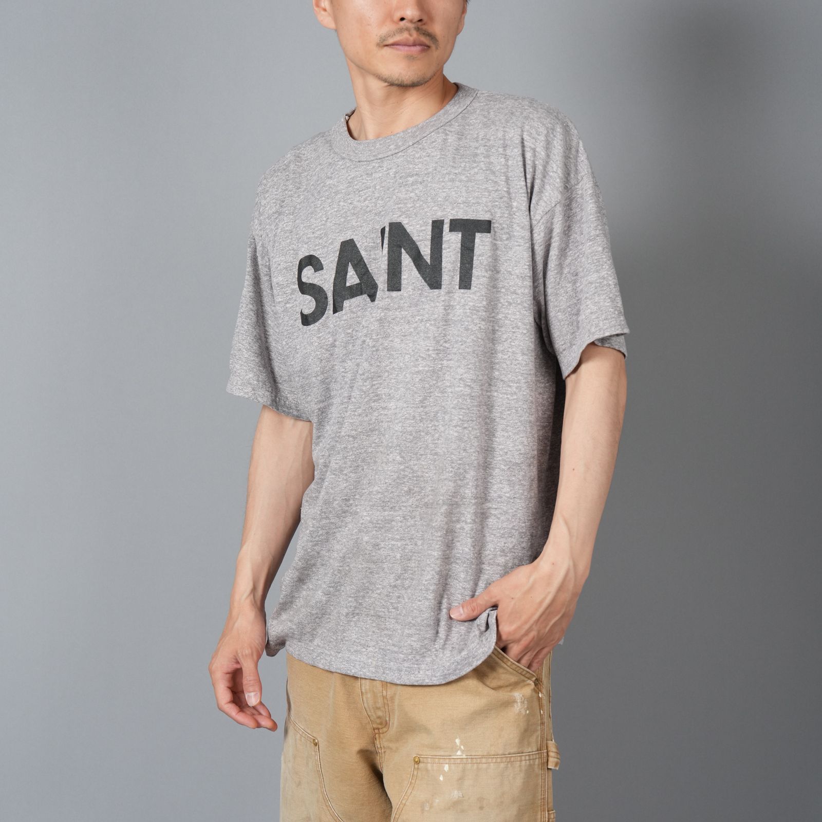 SAINT MICHAEL Tシャツ・カットソー グレー系 A077525E0038 SAINT MICHAEL Tシャツ・カットソー グレー系 A077525E0038