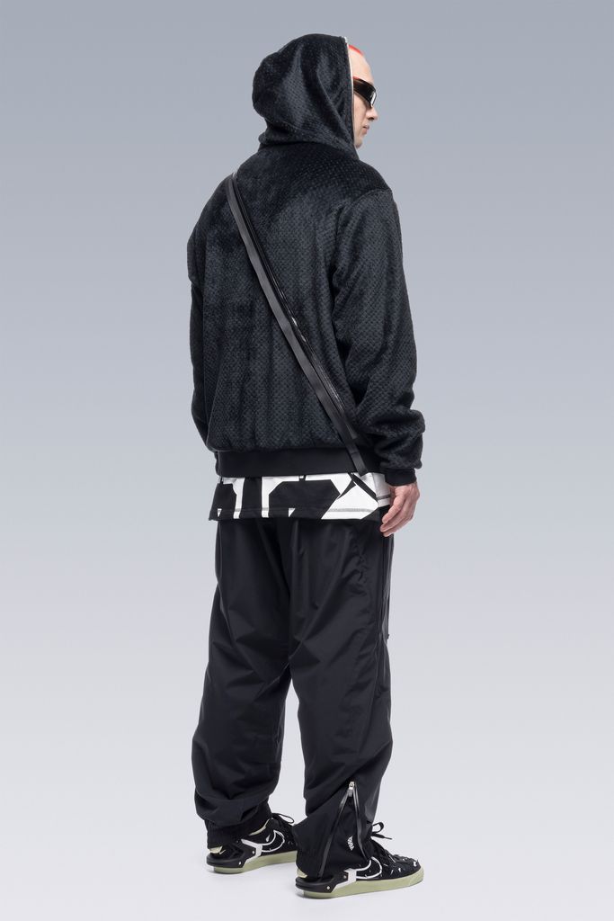 【ラスト1点】 J117-HL / Polartec® High Loft Hooded Insulator / hoodie jacket / フーディージャケット / パーカー [ポーラテック] [ルーズフィット](ブラック)