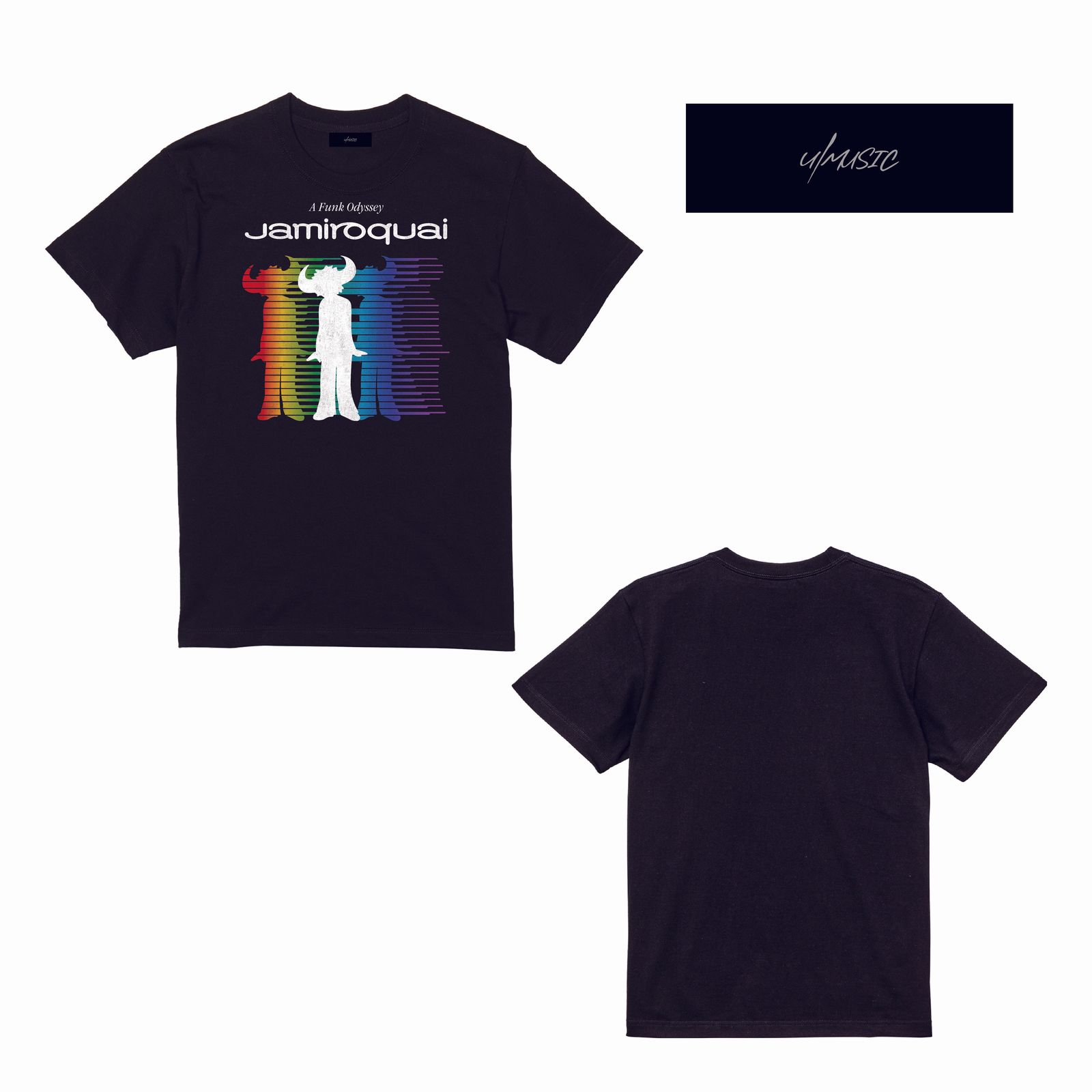 UIZZ-22579 / Jamiroquai / ジャミロクワイ / Tシャツ (ブラック)