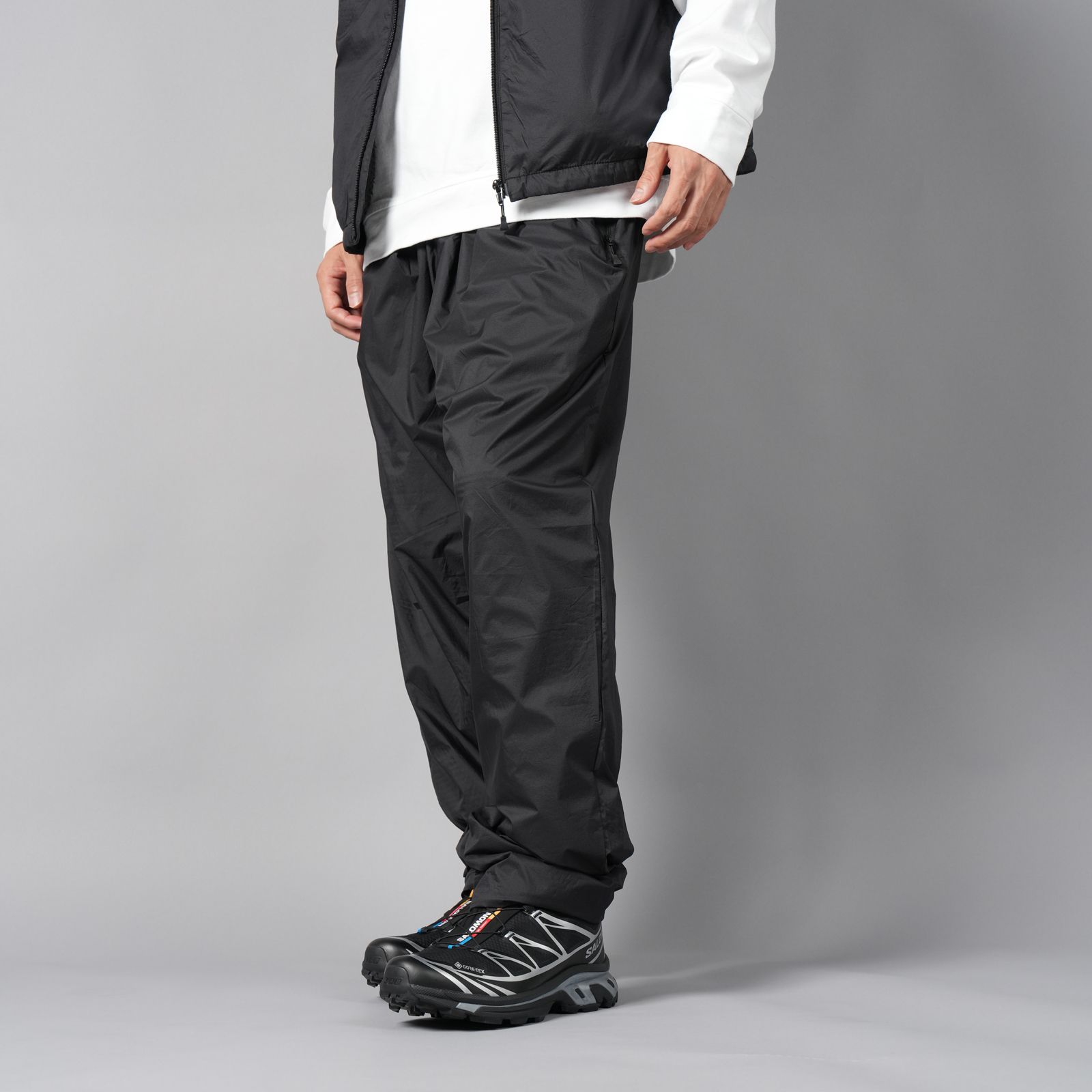 【ラスト1点】WR NY RIP x POLATEC®ALPHA® PANTS  / ナイロンリップストップパンツ (ブラック)