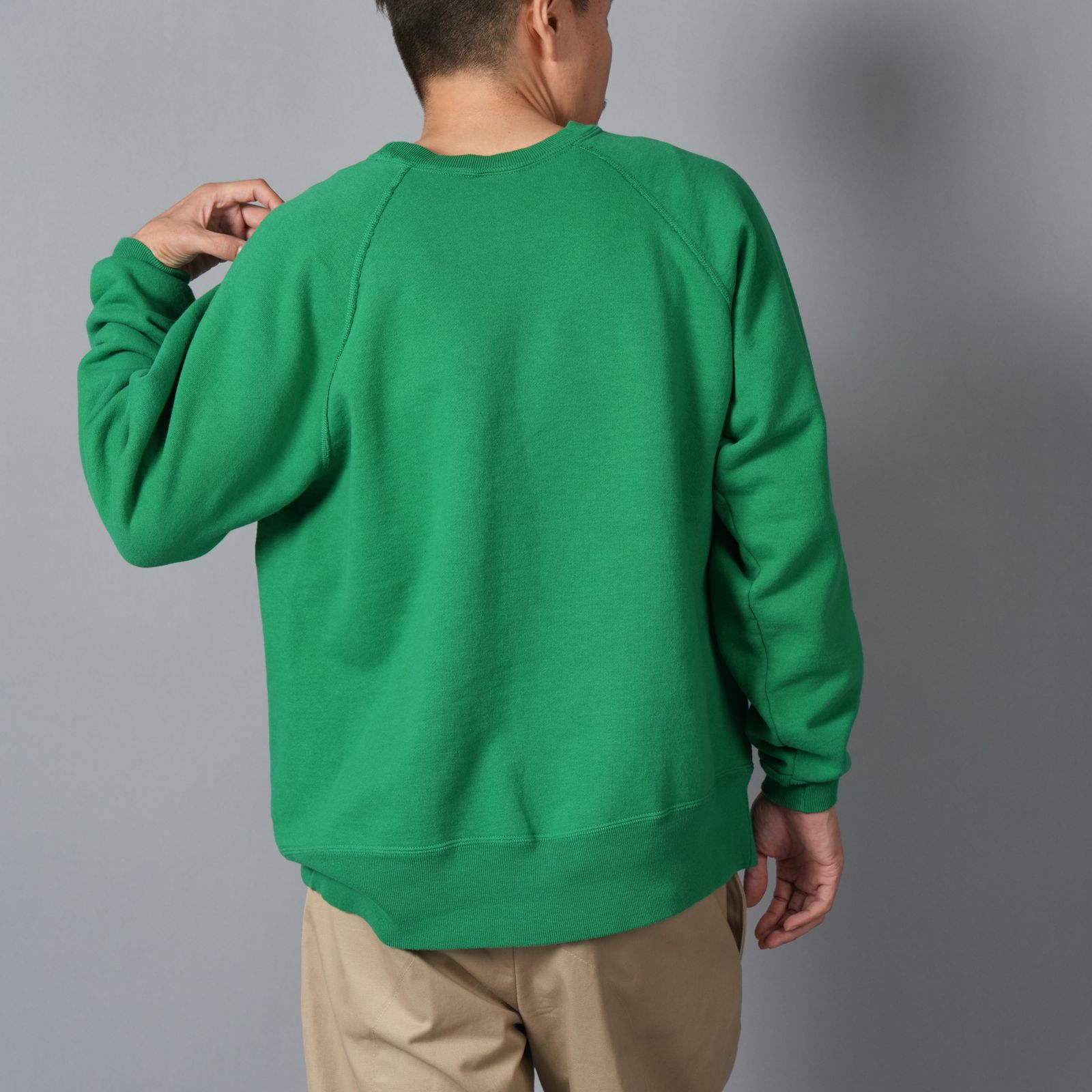 【残りわずか】SM-HR1-0000-049 / CRW NECK SWET / THE DECLINE / GRN / トレーナー・クルーネックスウェット (グリーン)