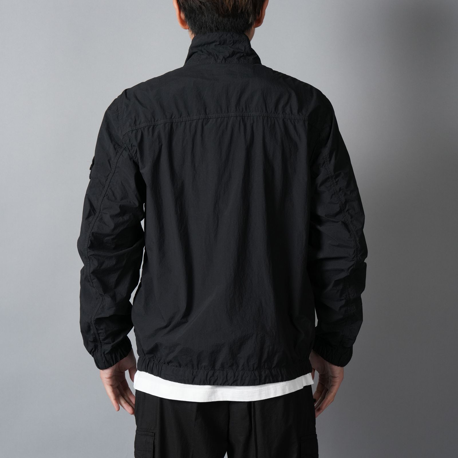 4100056 / NYLON SMERIGLIATO-TC / JACKET / ジャケット (ブラック)