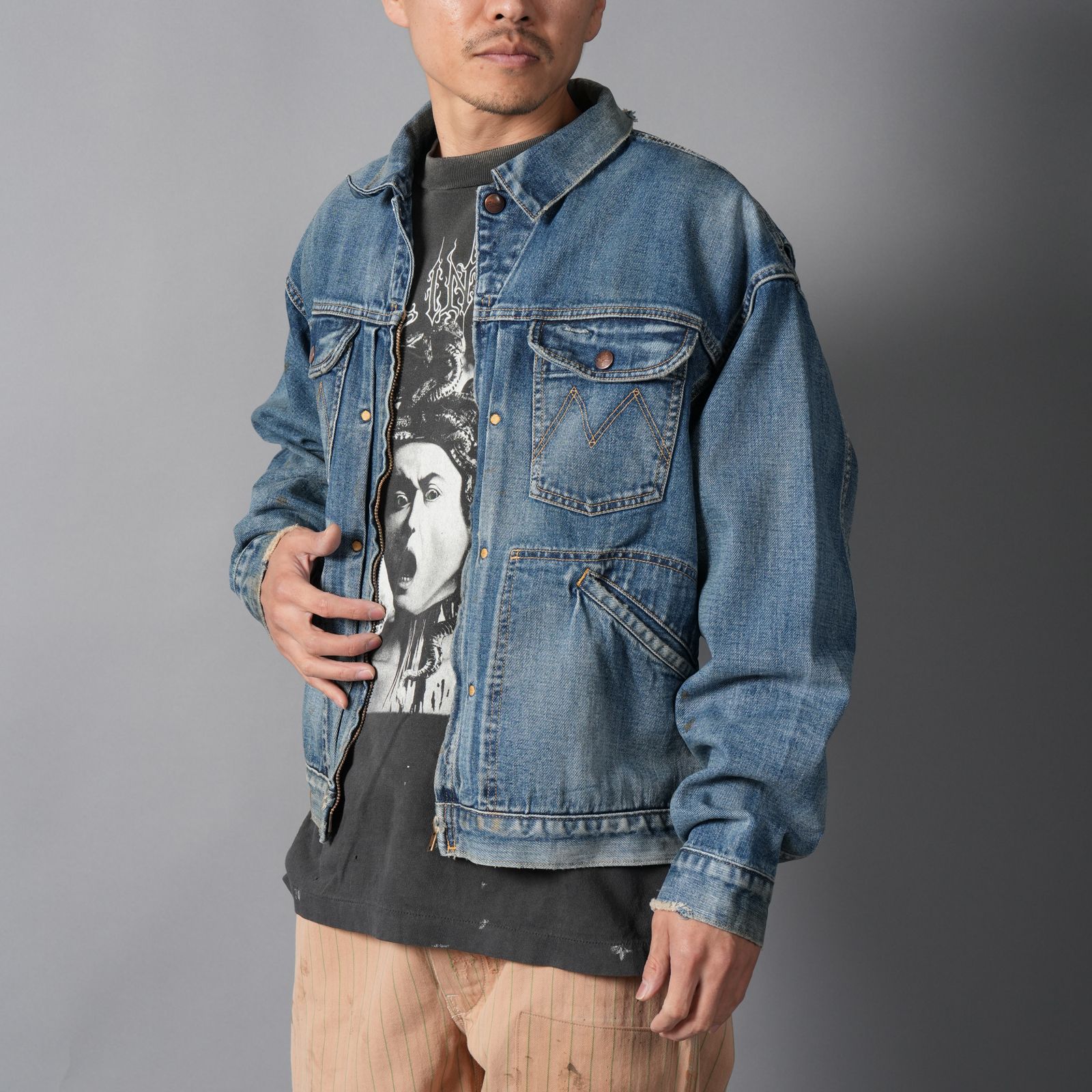 【残りわずか】SM-HR1-0000-080 / DENIM JACKET / M / BLUE / デニムジャケット (ブルー)