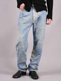 【ラスト1点】 TAAKK DENIM REGULAR c#bleach / 定番デニムパンツ (レギュラーシルエット) / ブリーチ