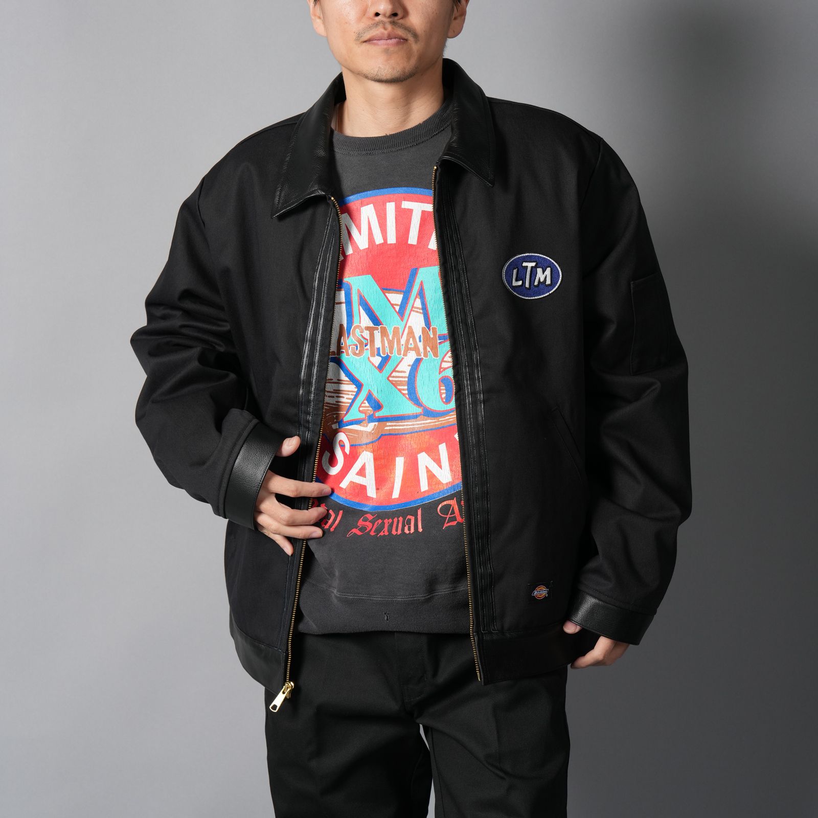 【ラスト1点】EISENHOWER JACKET feat.DICKIES / アイゼンホワージャケット (ブラック)