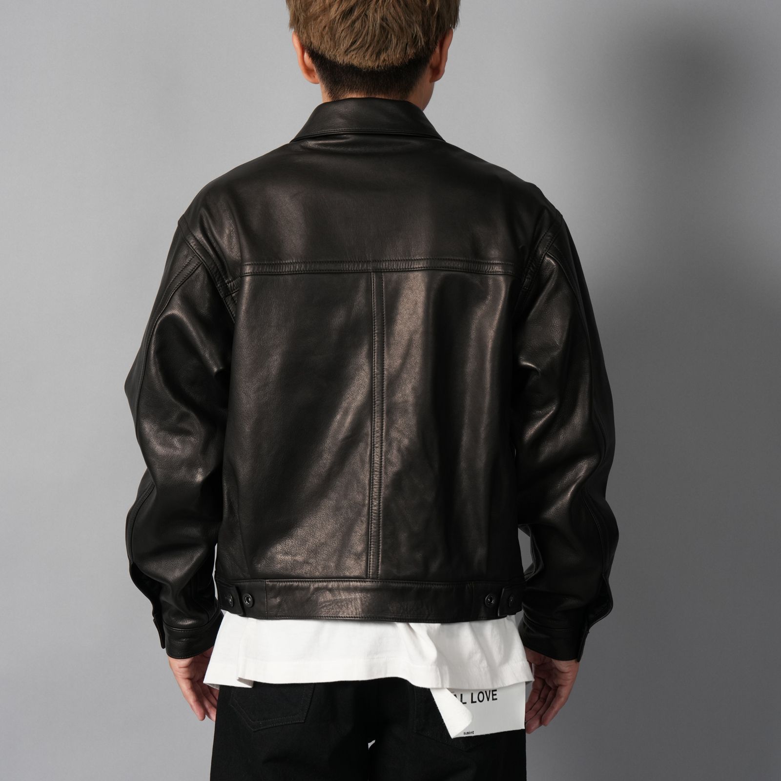 TRUCKER JACKET / トラッカージャケット -Black Luxe- (ブラック)