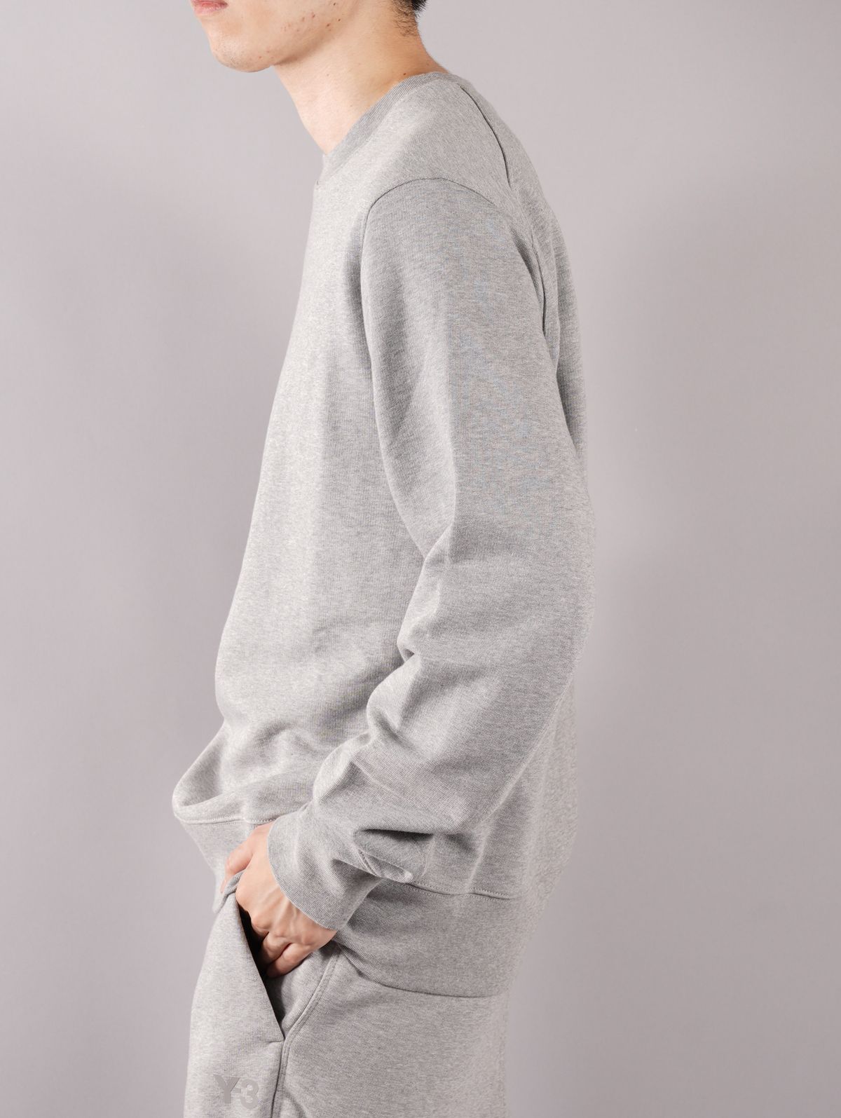 ラスト1点 / M CLASSIC BACK LOGO CREW SWEATSHIRT  / メンズ クラシック バックロゴ クルー スウェットシャツ (グレー)