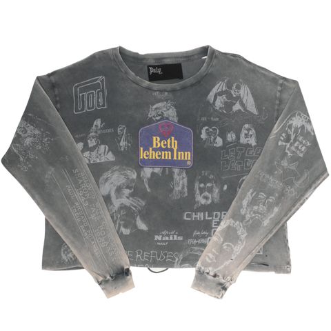 BETHLEHEM L/S TEE / ロンT・カットソー (ヴィンテージブラック)
