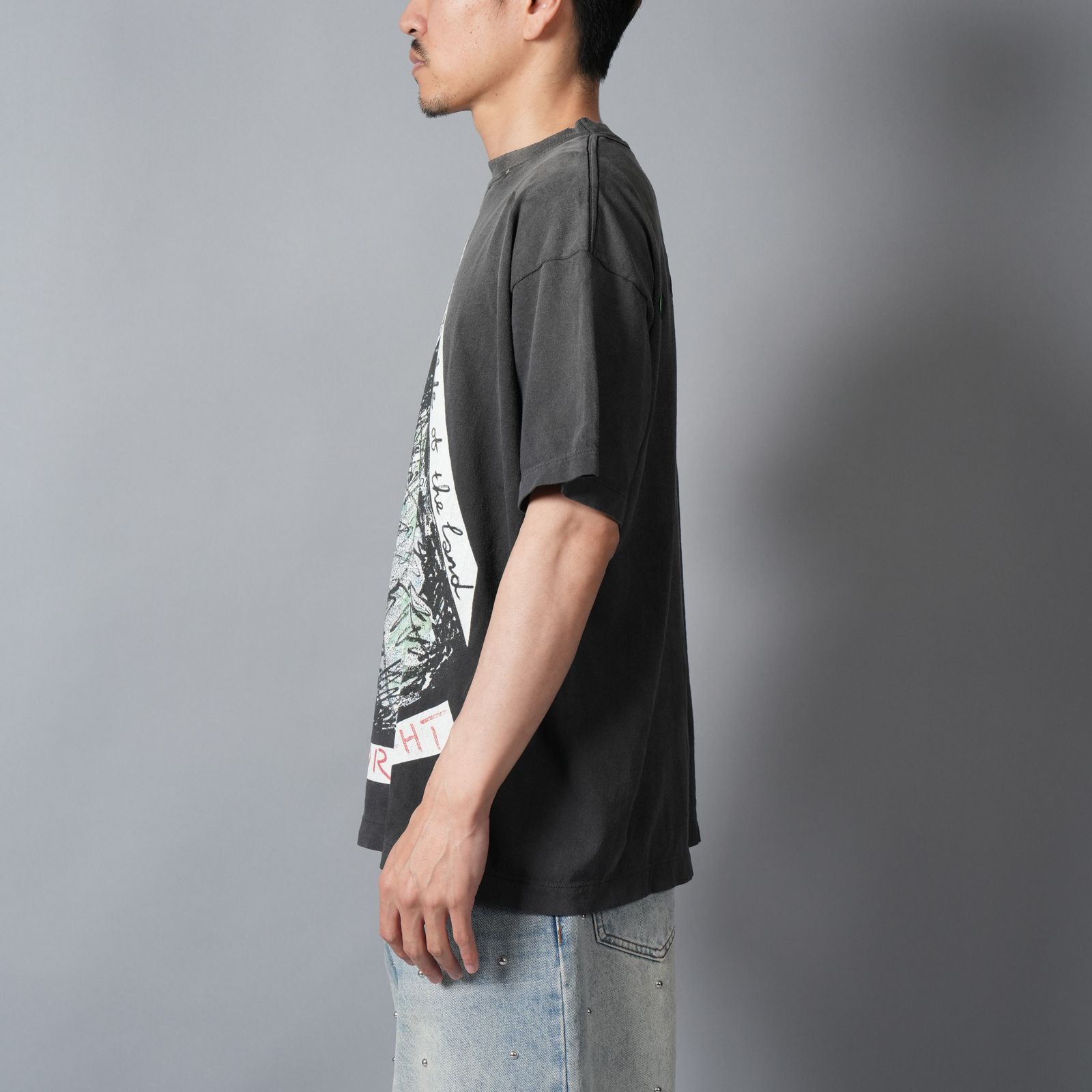 【コラボ】SM-MK8-0000-C01 / JR_SS T-SHIRT / VOTE F LIGHT / BLK / Tシャツ (ブラック)