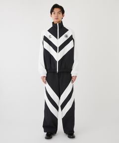 CORDURA CHEV PUFF JACKET / パフジャケット (ブラック/ホワイト)
