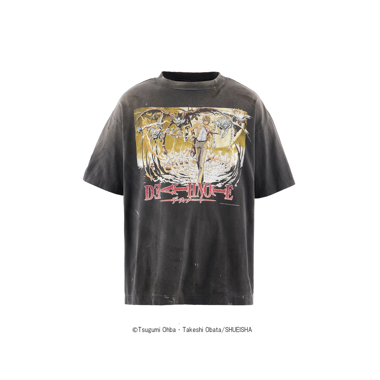 【コラボ】SM-MK8-0000-C78 / DN_SS T-SHIRT / DETH NOTE / BLACK / Tシャツ (ブラック)