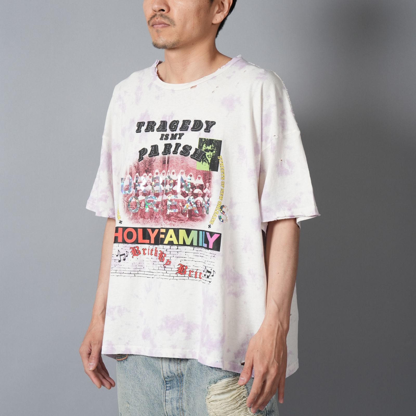 HOLY FAMILY TIE DYE TEE / Tシャツ (タイダイ)