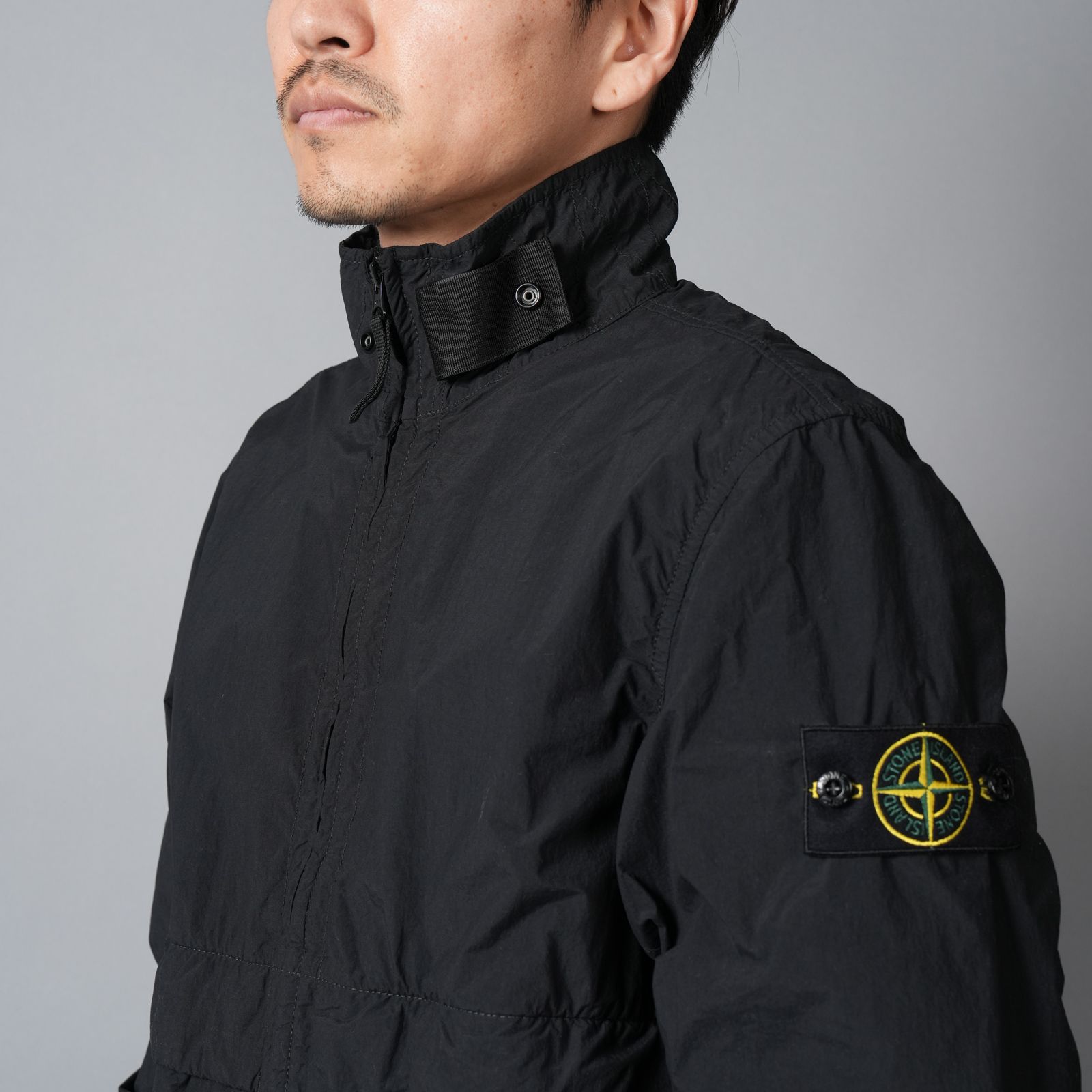 4100056 / NYLON SMERIGLIATO-TC / JACKET / ジャケット (ブラック)