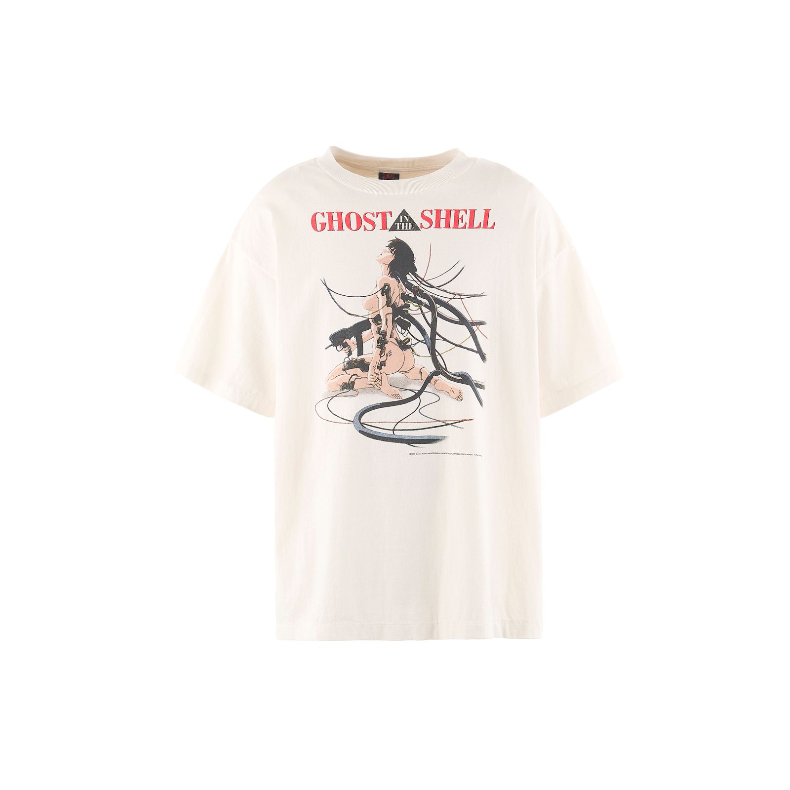 【ラスト1点】【9/28日 (土) 10時販売スタート!!】【限定】SM-YS1-0000-C32 / GS_SS TEE / GITS / WHITE / Tシャツ (ホワイト)