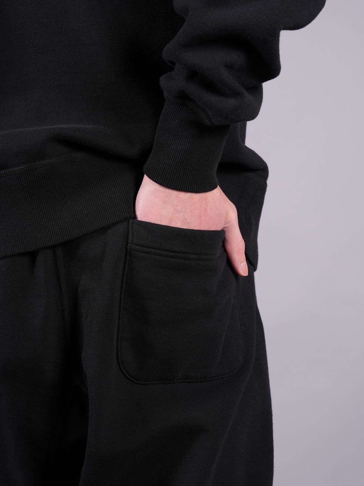 【ラスト1点】 SM-S23-0000-052 / SWEAT PANTS / SAINT / BLACK / スウェットパンツ (ブラック)
