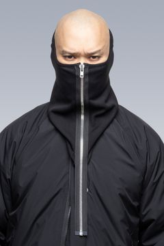 NG4-PS / Modular Zippered Powerstretch Neck Gaiter / ネックゲイター [ストレッチ入り] (ブラック)