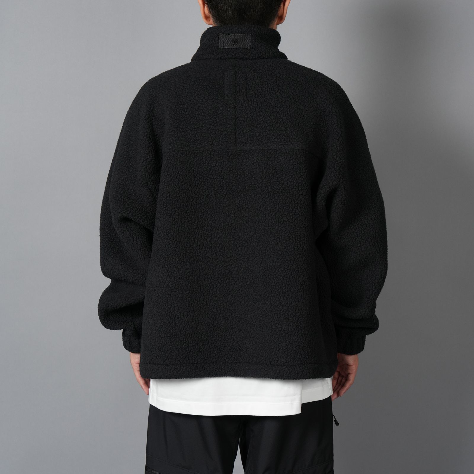 【限定】【D-VEC×ALMOSTBLACK】GORE-TEX 3L w/ POLARTEC DETACHABLE SHELL / マウンテンパーカ [防水・防風] (ブラック)