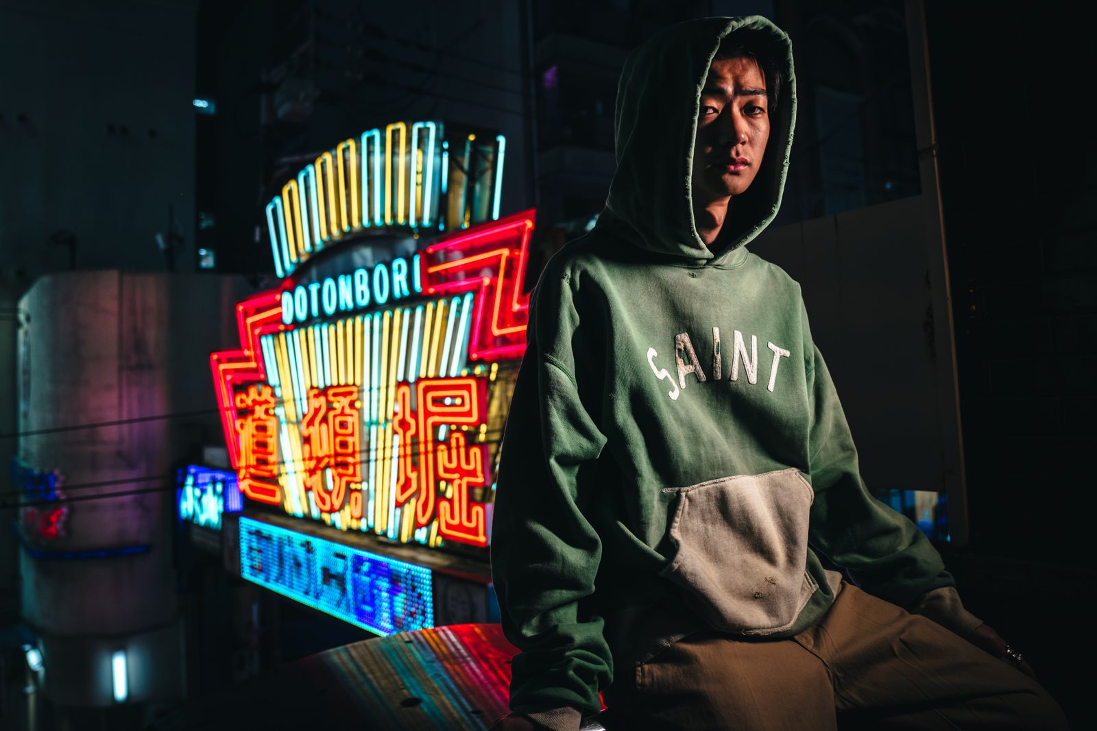 SAINT M×××××× - ラスト1点 / SM-S22-0000-041 / HOODIE / FELT