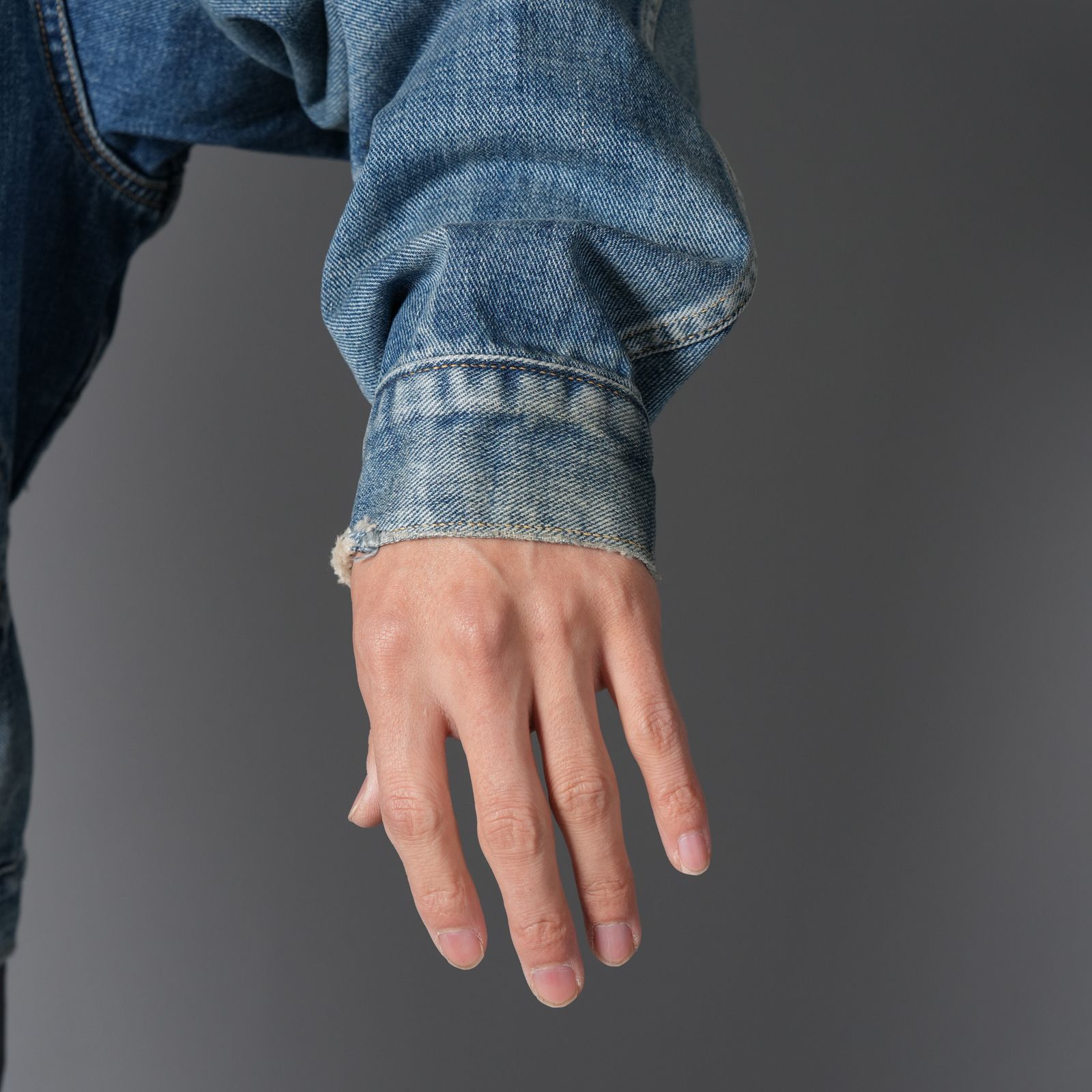 【残りわずか】SM-HR1-0000-080 / DENIM JACKET / M / BLUE / デニムジャケット (ブルー)