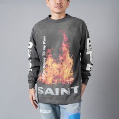 [3月23日(土)10時発売!!] 【限定】SM-YS8-0000-C50 / PTP_LS TEE / SR TO SS /BLACL / ロンT・カットソー (ブラック)