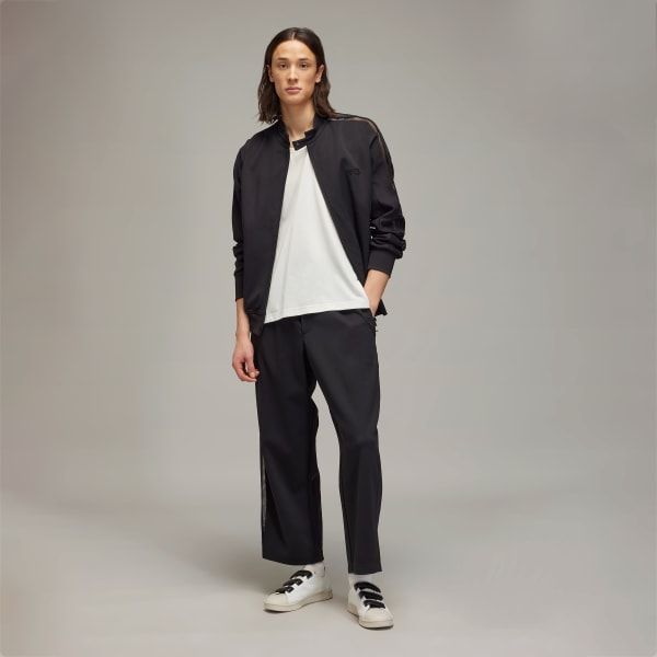 【ラスト1点】Y-3 Mesh Stripes Track Pants / メッシュ ストライプス トラックパンツ (ブラック)