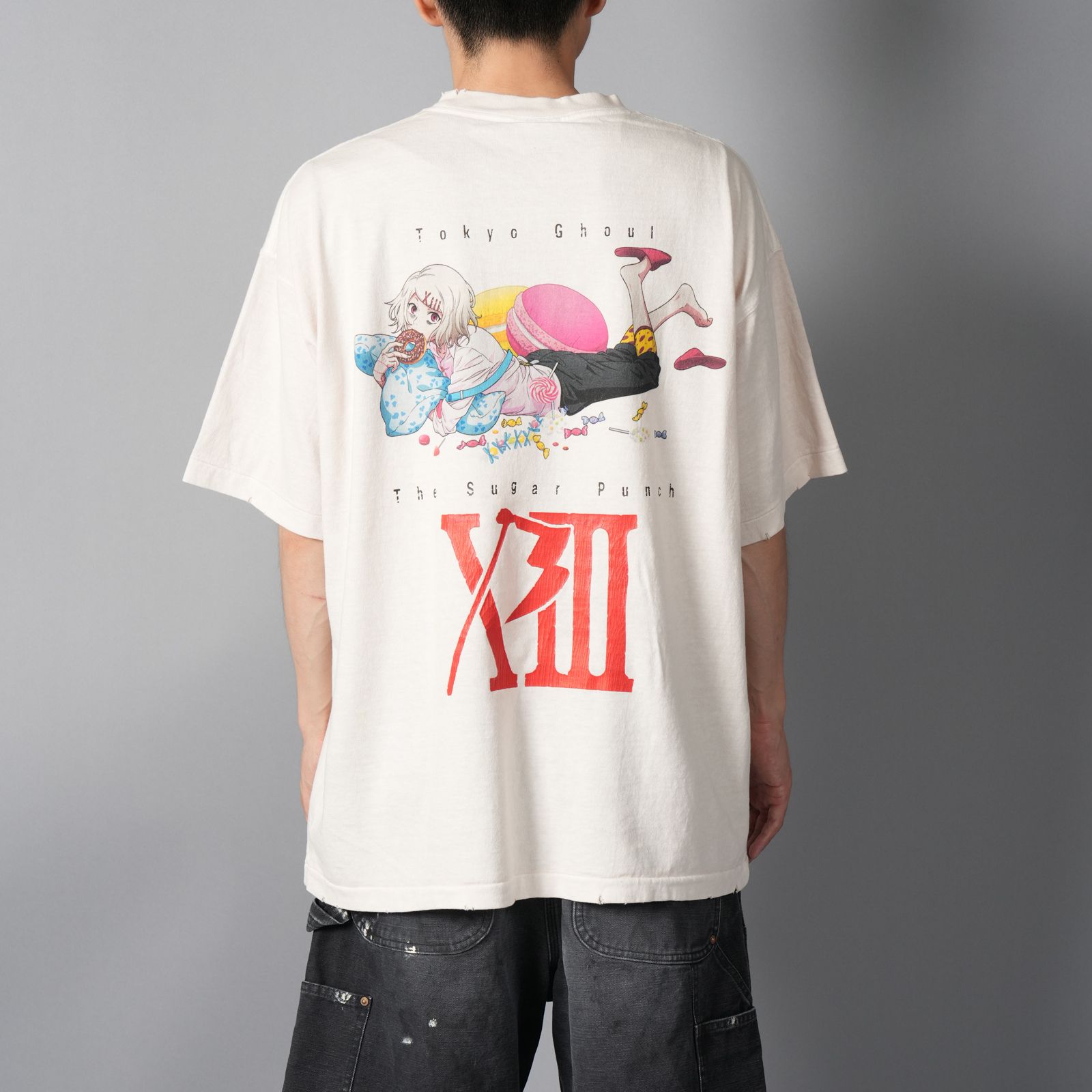 【残りわずか】[東京喰種]  TTGM25SM009 / S/S T-Shirt   (JUZO)  / Tシャツ (ホワイト)