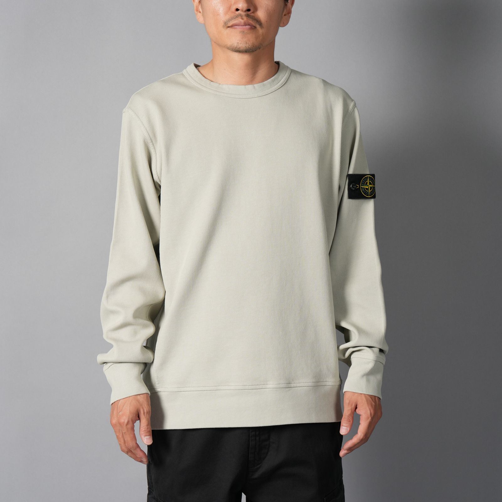 6100017 / ORGANIC COTTON INTERLOCK  / クルーネックスウェット (サンド)