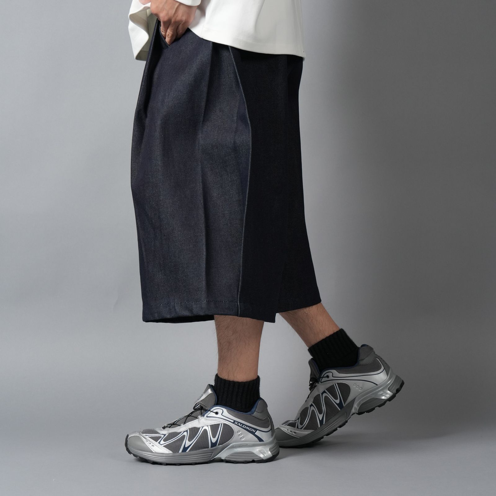 DENIM 440 BERMUDA JORTS / デニムショーツ (ロウインディゴ)