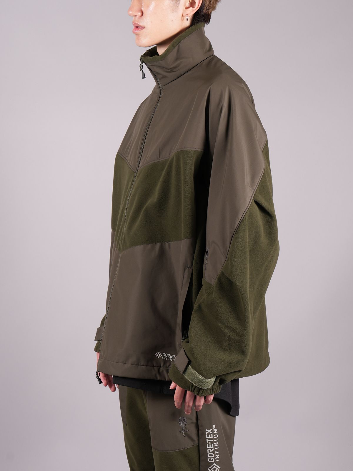 ラスト1点 / GORE-TEX INFINIUM 2L POLATEC JACKET / ゴアテックス インフィニアム ツーレイヤー ポーラテック ジャケット (カーキ)