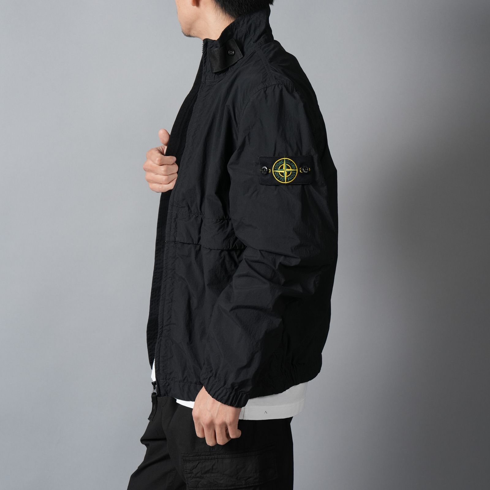 4100056 / NYLON SMERIGLIATO-TC / JACKET / ジャケット (ブラック)