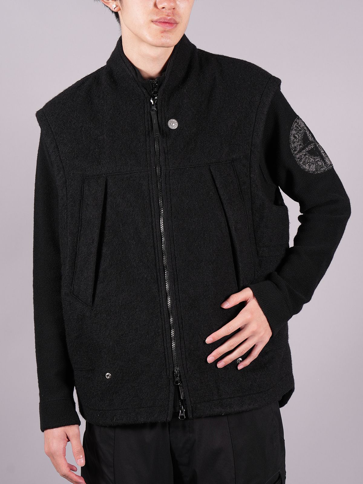 STONE ISLAND SHADOW PROJECT - G0124 S/LESS JACKET_CHAPTER 2 LANA