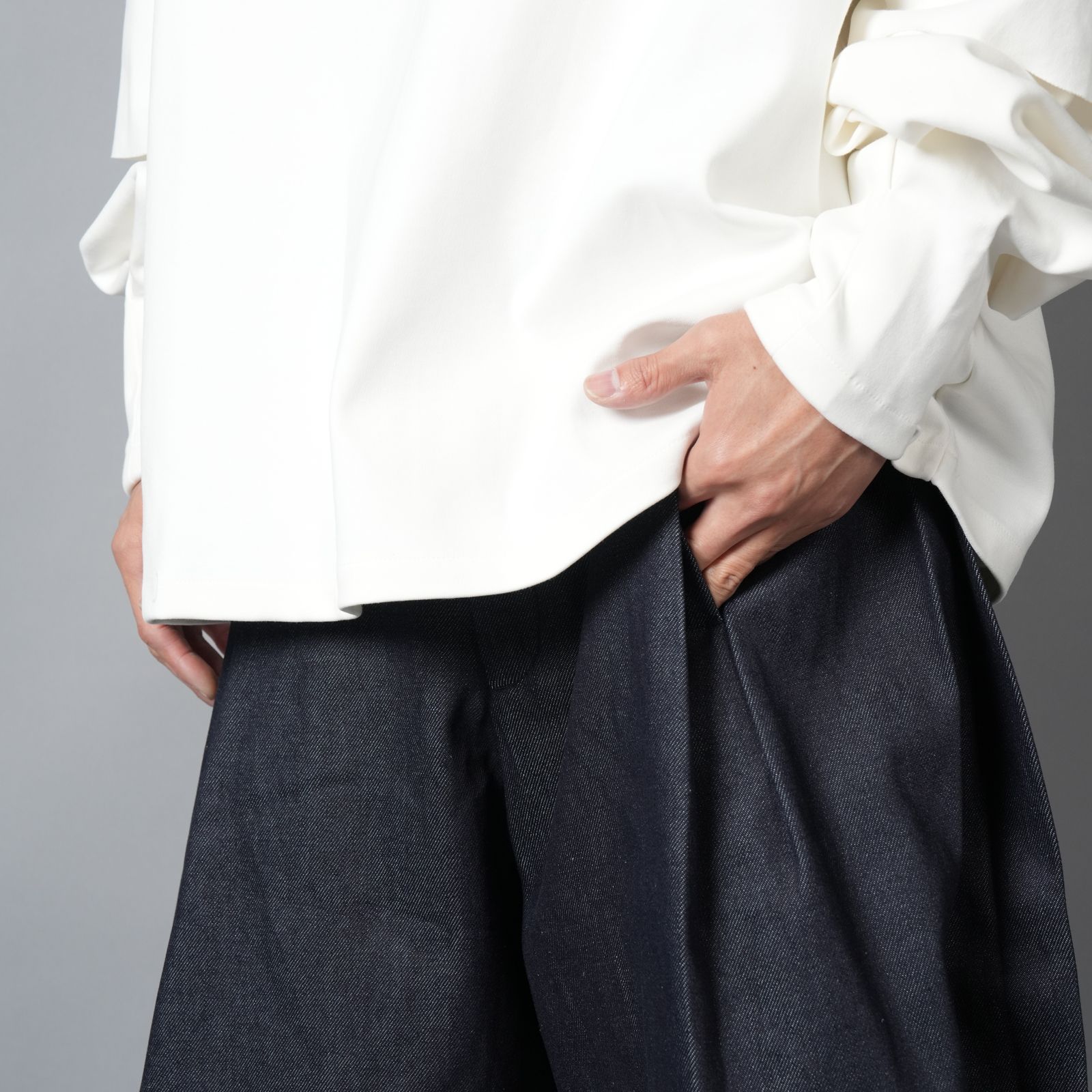 DENIM 440 BERMUDA JORTS / デニムショーツ (ロウインディゴ)