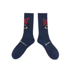 SM-MK1-0000-108 / SOCKS / EYE / NAVY / ソックス  (ネイビー)