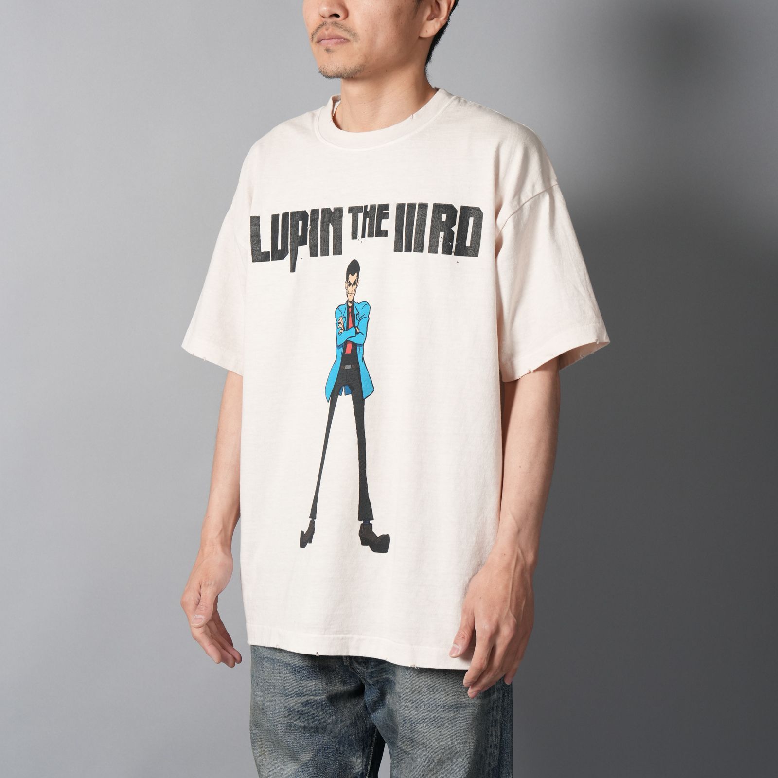 [LUPIN THE IIIRD]  S/S T-Shirt  (LUPIN) / Tシャツ (ホワイト)