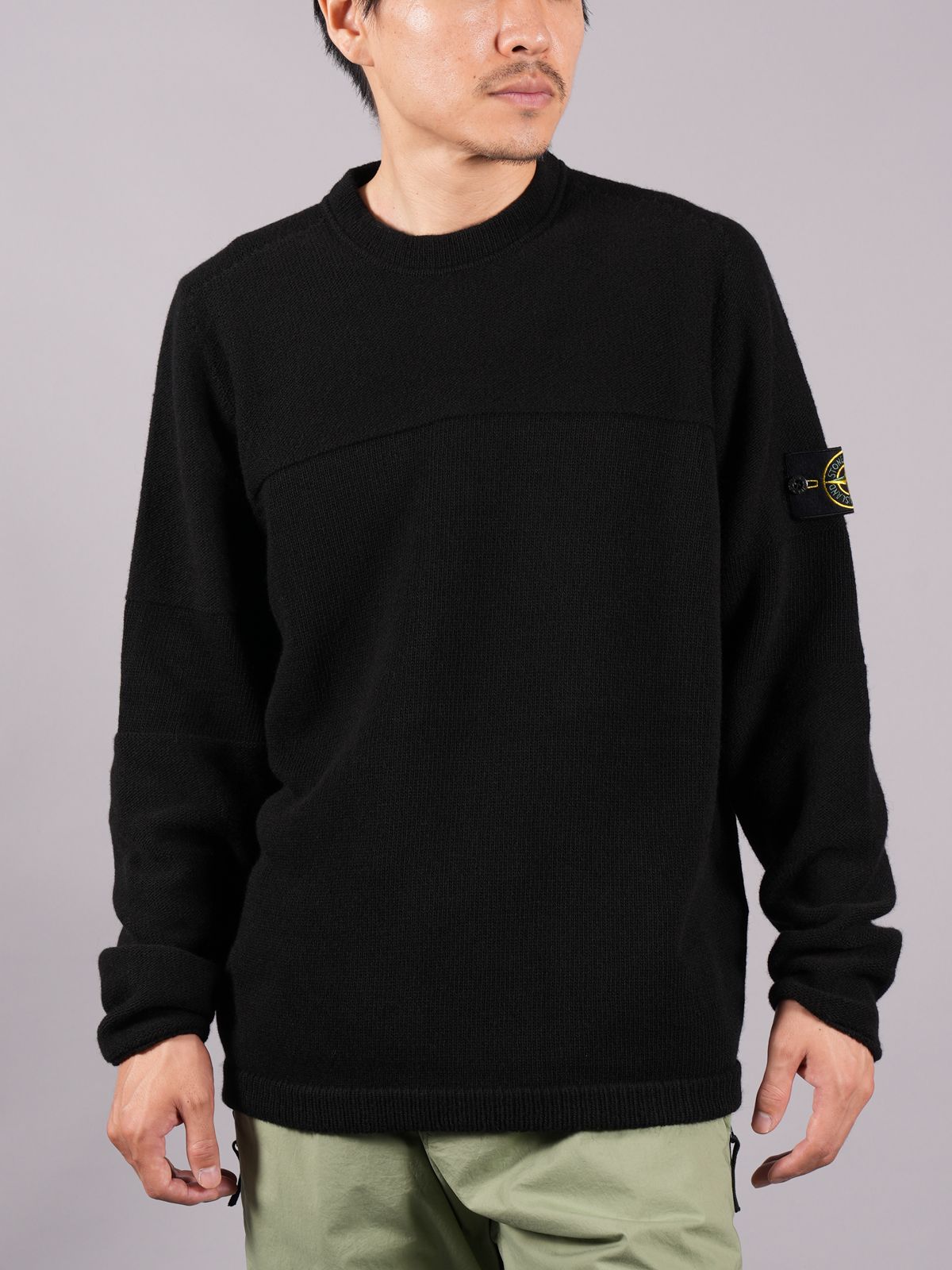 STONE ISLAND - 【ラスト1点】 524A3 / CREW NECK KNIT SWEATER 