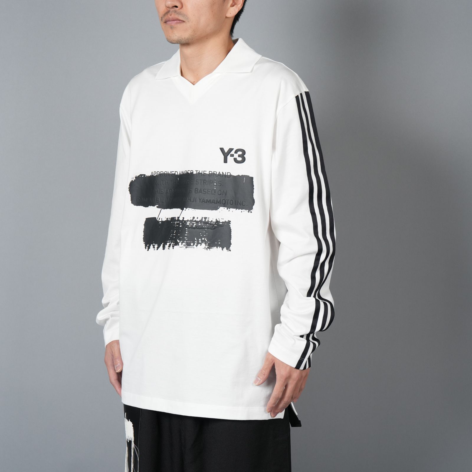 Y-3 - U GFX LOGO LS T / ユニセックス グラフィックス ロング