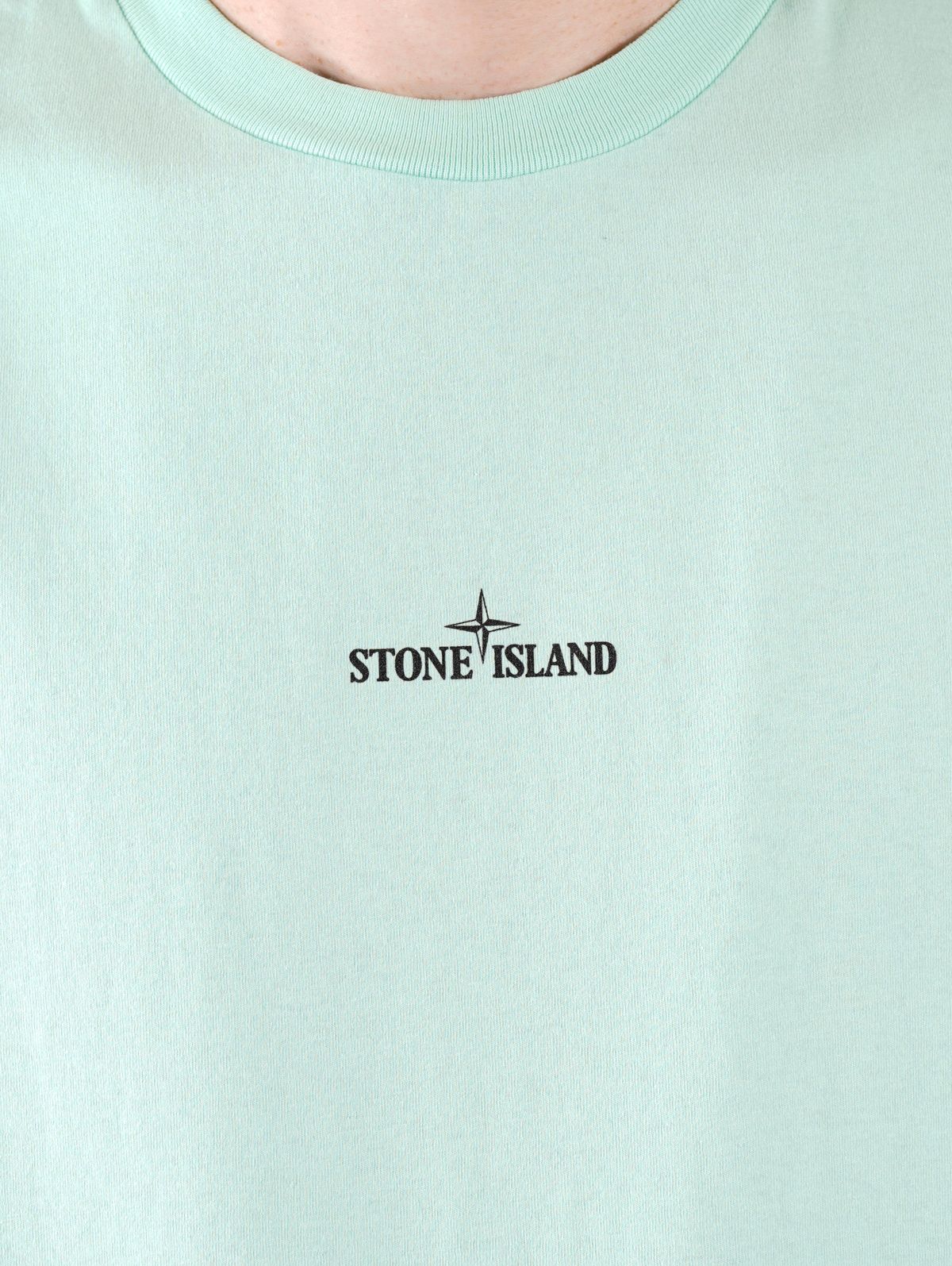 STONE ISLAND - MARBLE THREE / SI Tシャツ S/S (ミント