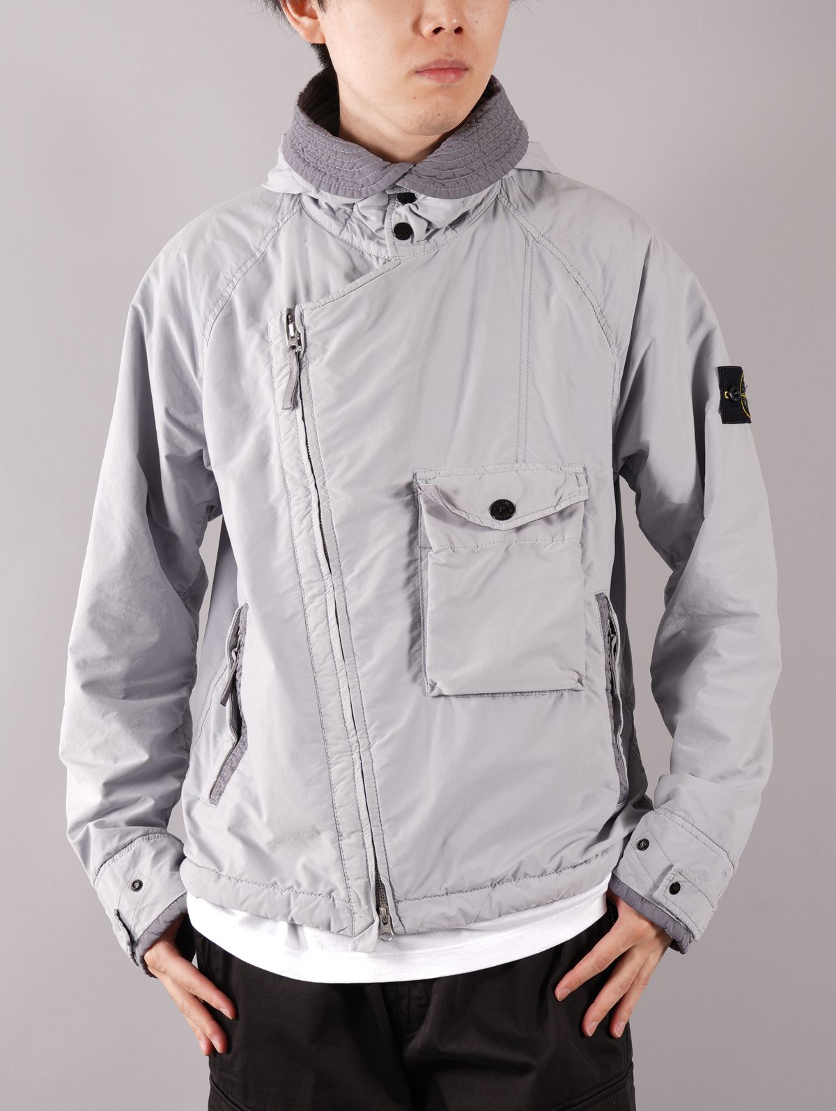 高評価なギフト STONE ISLAND DAVID LIGHT-TC フードジャケット